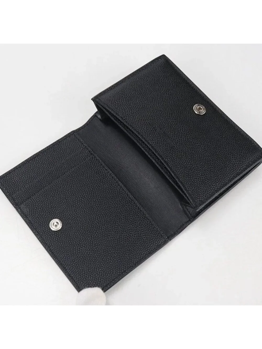 Saint Laurent Business Card Case Holder Calf